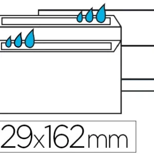 PERGAMY Boîte de 500 enveloppes blanches 80gr C5 162x229mm fenêtre 45x100 mm autocollantes