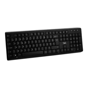 Clavier sans fil t'nb silent ultra silencieux azerty coloris noir.