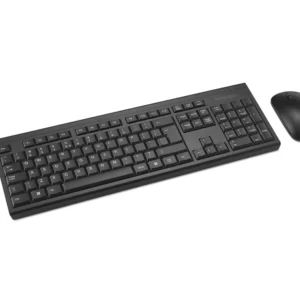 Kit clavier et souris kensington sans fil km150 eq azerty coloris noir.