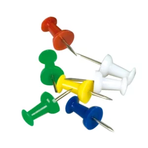 Punaise q-connect épingle mémo coloris assortis boîte 25 unités.