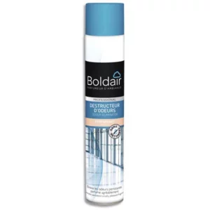 Aerosol destructeur d odeurs boldair fleurs boisees 500 ml.