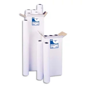 Papier clairefontaine universel blanc largeur 914mmx50m 80g application jet d'encre bobine