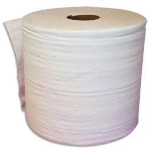 Bobines essuyage blanches 2 plis 1000 formats format 30 x 21 cm longueur 300 m lot 2 éco.