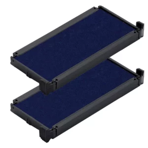 Cassette encrage trodat 6/4915 pour tampon encreur printy coloris bleu pack 2 unites.