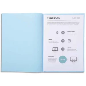 Sous-chemise exacompta super 220x310mm 60g coloris bleu clair pack 250 unités