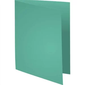Chemise exacompta super carte 240x320mm 210g coloris vert clair pack 100 unités.