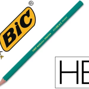 Crayon graphite bic évolution hexagonal corps résine synthèse résiste mordillage mine hb.