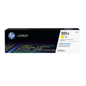 HP Cartouche toner 201X Haute Capacité Jaune 2 300 pages